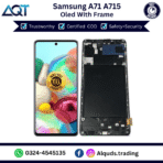 Alquds Trading Samsung A71 A715 Oled With Frame Best Price in Pakistan
