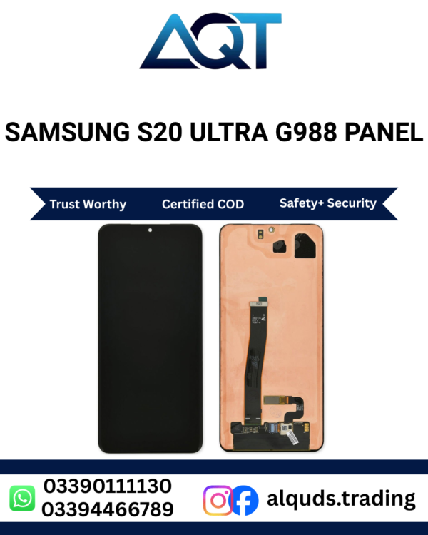 Samsung S20 Ultra G988 Panel Without Frame