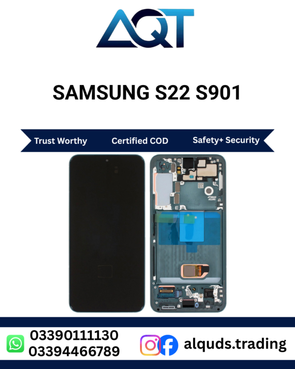 Samsung S22 S901 Panel with Frame