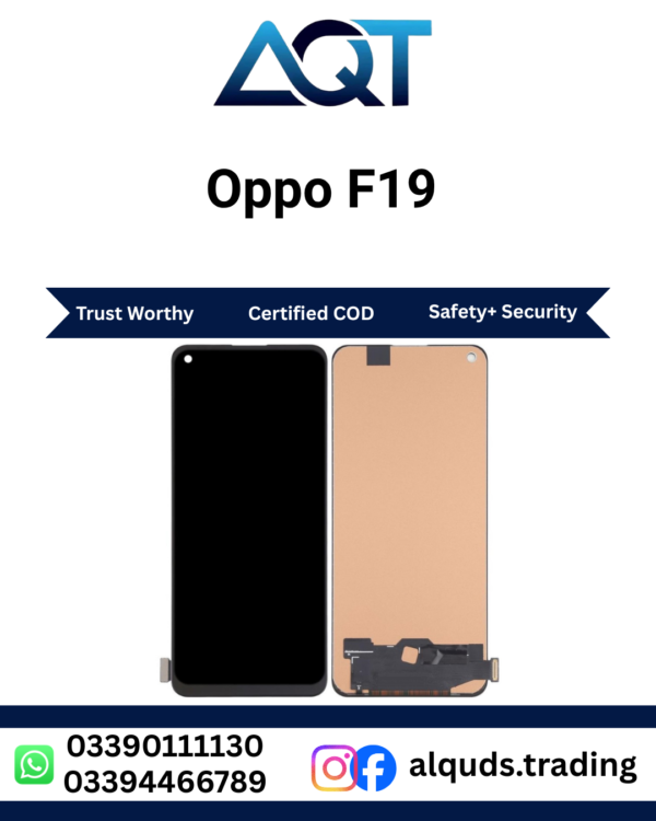 Oppo F19 Panel LCD OLED Dotted Shaded Original