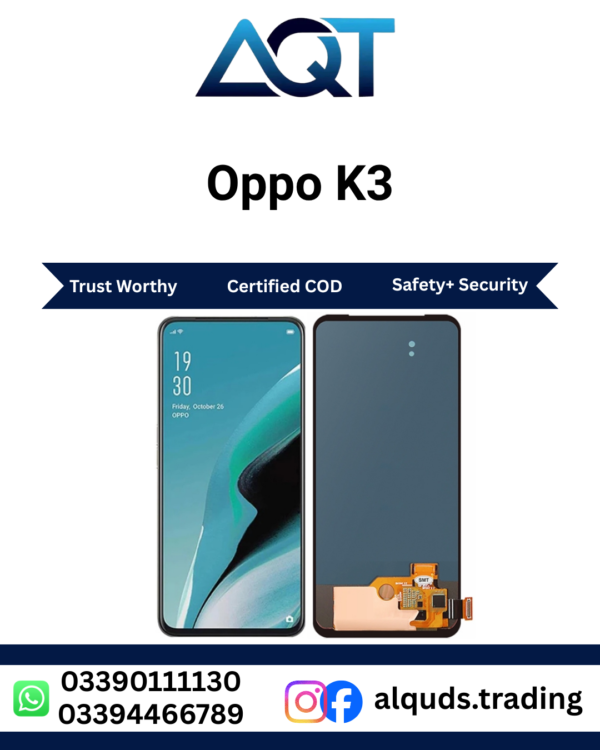 Oppo K3 Panel