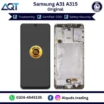 Samsung A31 A315 Display Panel With Frame Original OLED Incell