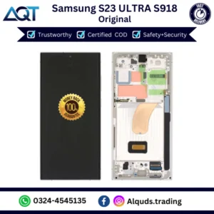 Samsung S23 Ultra S918 Original Display With Frame