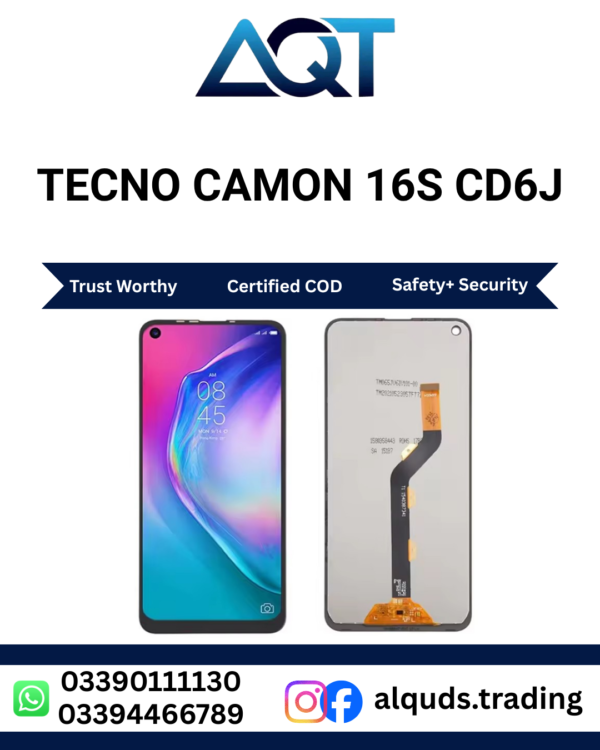 Tecno Camon 16S CD6J LCD panel