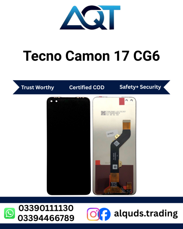 Tecno Camon 17 CG6 LCD panel