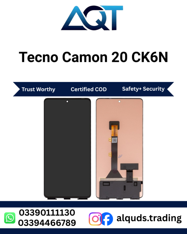 Tecno Camon 20 CK6N original panel