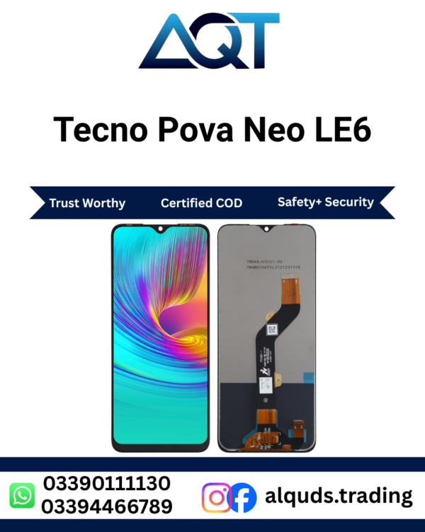 Tecno Pova Neo LE6 LCD Panel