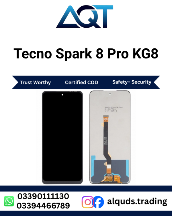 Tecno Spark 8 Pro KG8 LCD panel