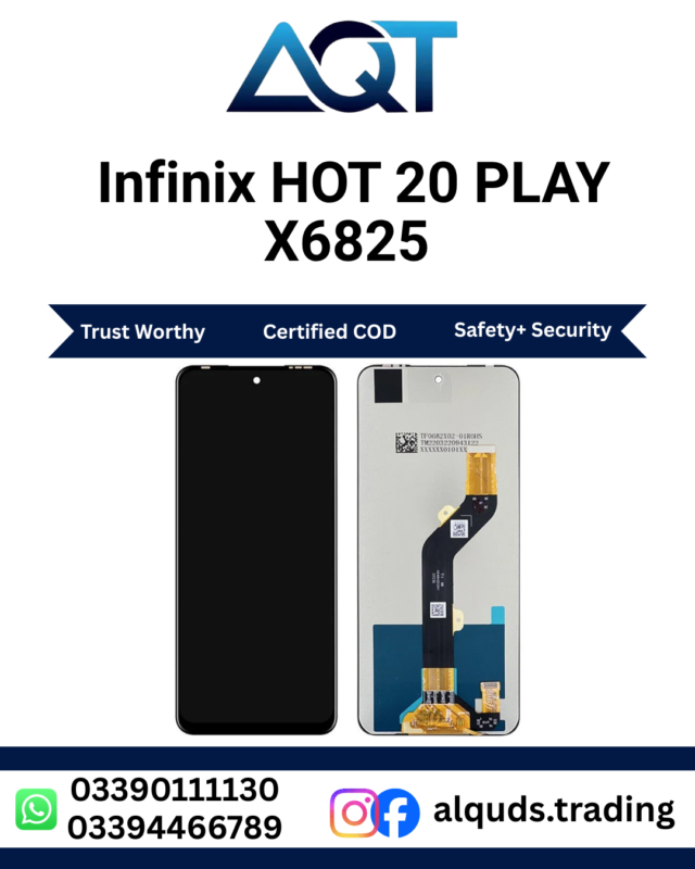 Infinix HOT 20 PLAY X6825 LCD Panel