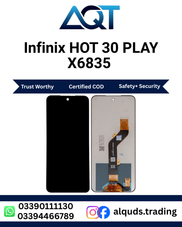 Infinix HOT 30 PLAY X6835 LCD Panel