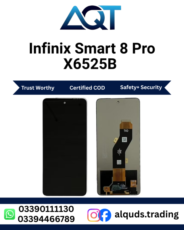 Infinix Smart 8 Pro X6525B LCD Panel Best Quality