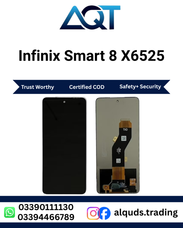 Infinix Smart 8 X6525 LCD Panel Best Quality