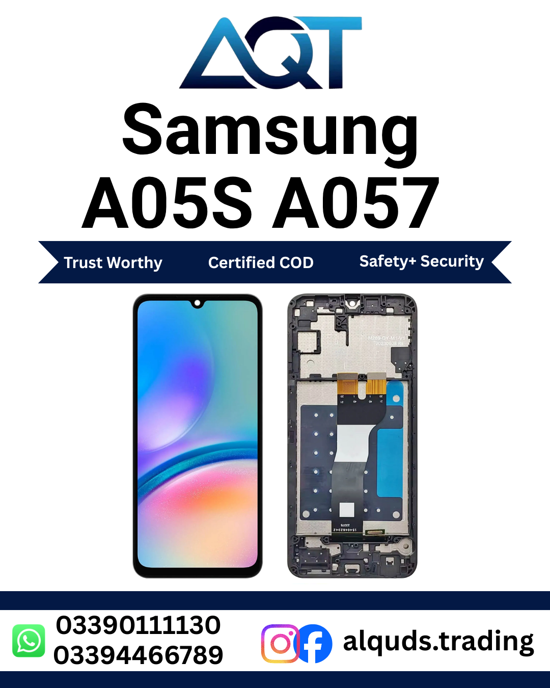 Samsung A05S A057 LCD Panel Samsung A05S A057 LCD Panel