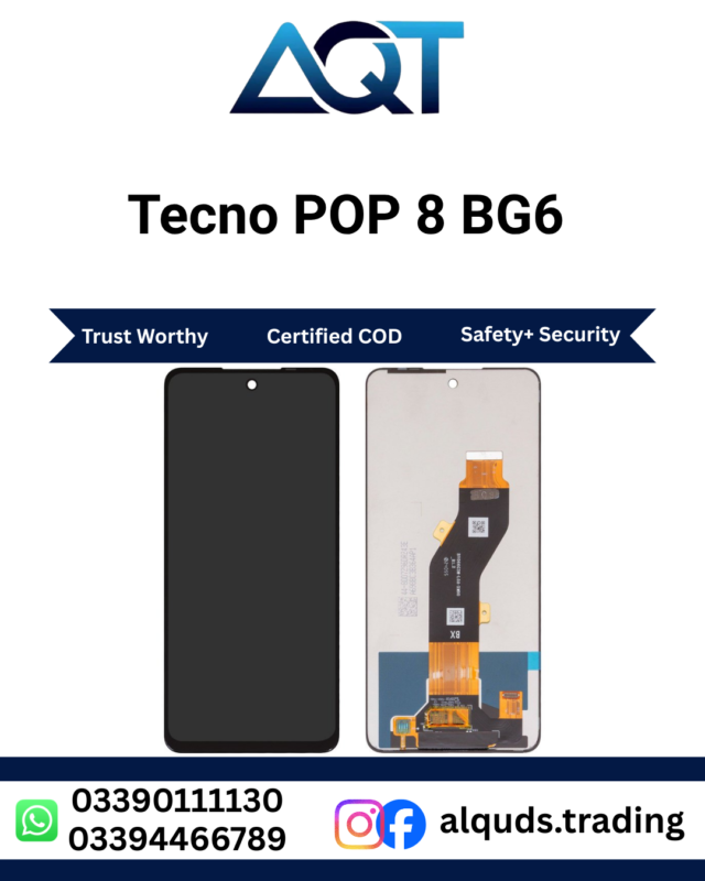 Tecno POP 8 BG6 LCD Panel