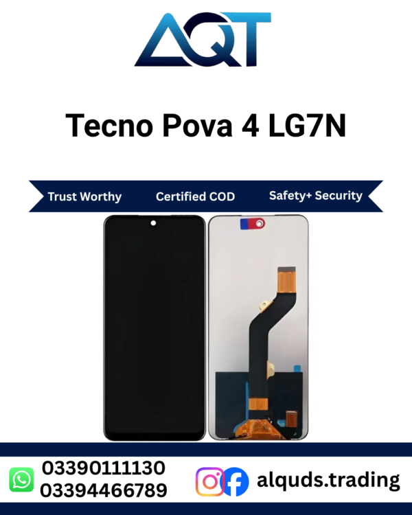 Tecno Pova 4 LG7N LCD Panel