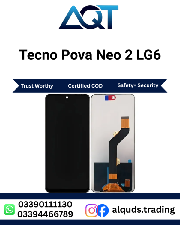 Tecno Pova Neo 2 LG6 LCD Panel