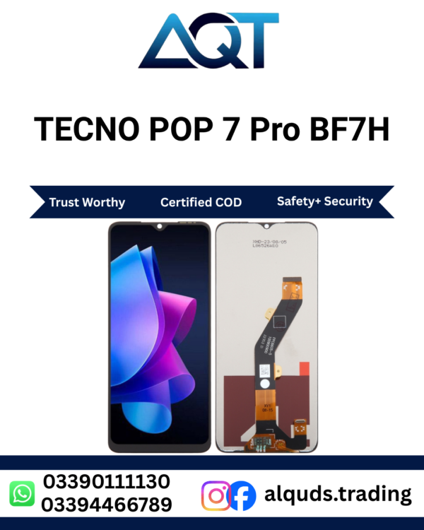 TECNO POP 7 Pro BF7H LCD Panel