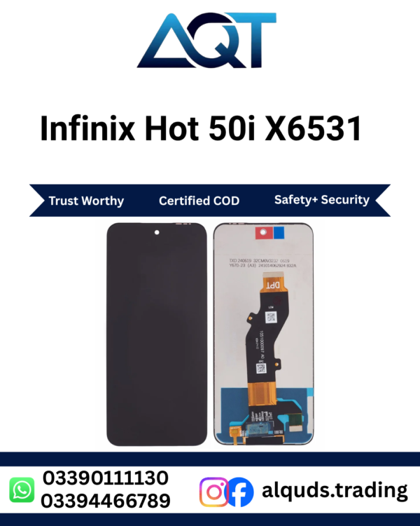 Infinix Hot 50i X6531 LCD Panel Best Quality