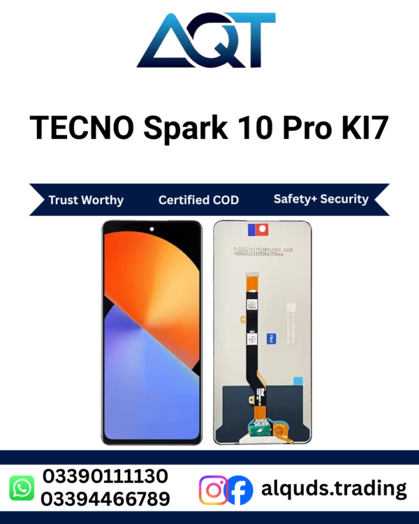 TECNO Spark 10 Pro KI7 LCD Panel
