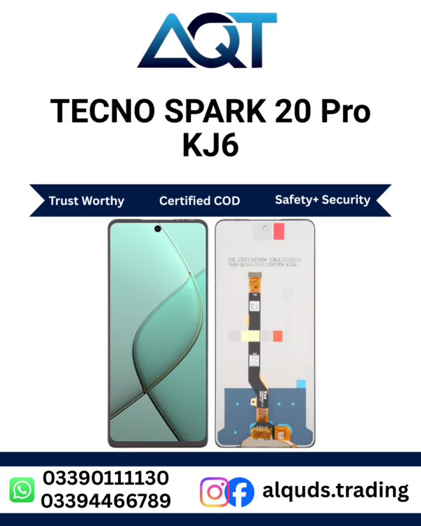 TECNO SPARK 20 Pro KJ6 LCD Panel