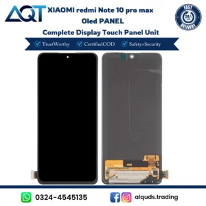 Xiaomi Redmi Note 10 Pro Max Panel available in Original OLED and Incell quality