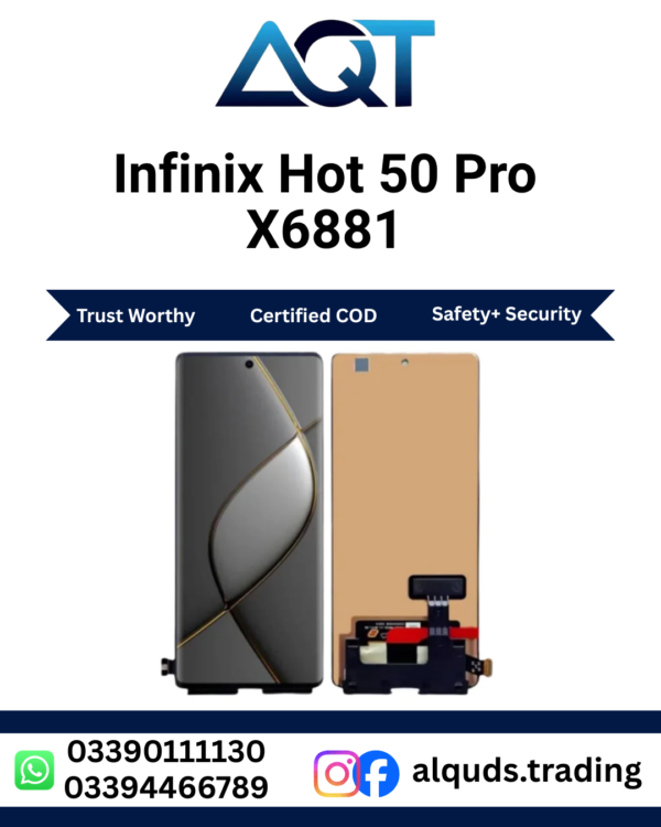 Infinix Hot 50 Pro X6881 Original Panel Best Quality