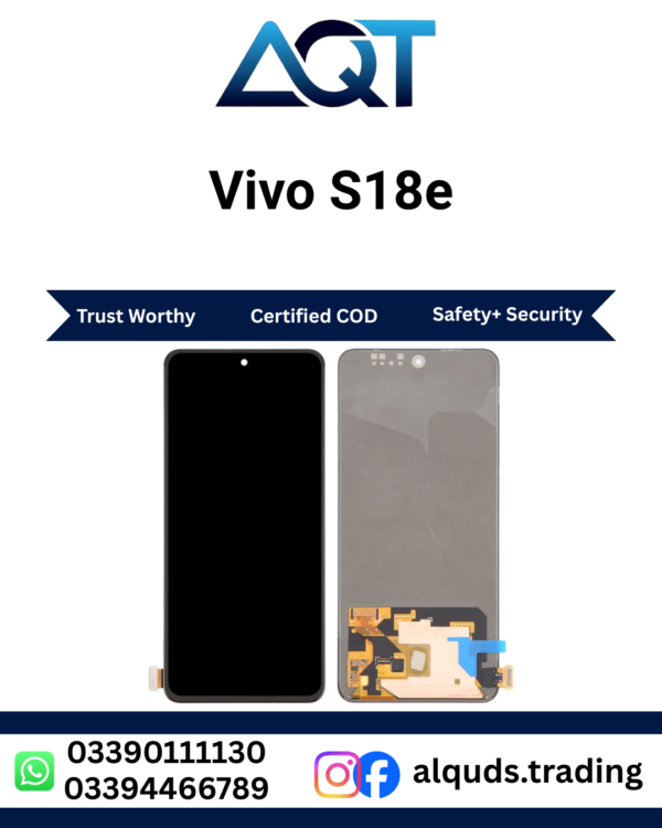 Vivo S18e Panel Premium OLED and INCELL