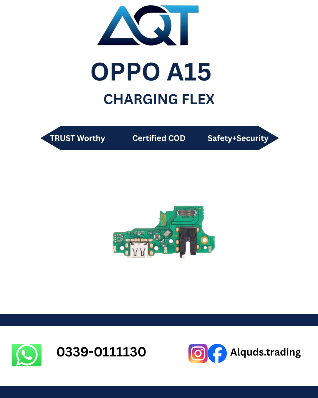 A15 A 15 Oppo Charging Flex - Image 1