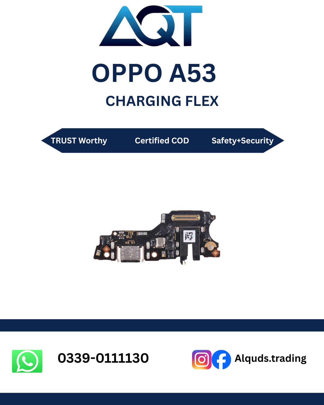 A53 A 53 Oppo Charging Flex - Image 1