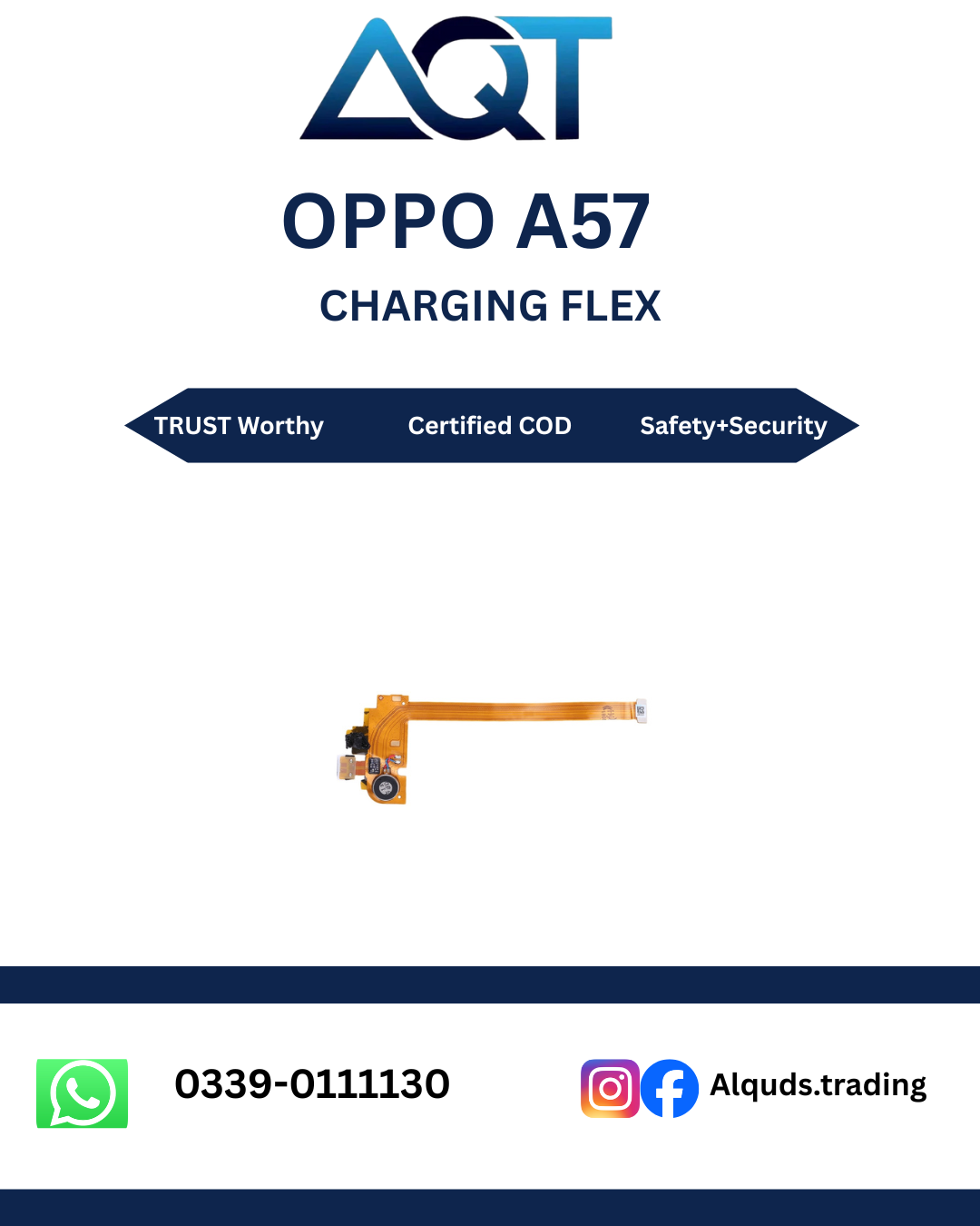A57 A 57 Oppo Charging Flex - Image 1