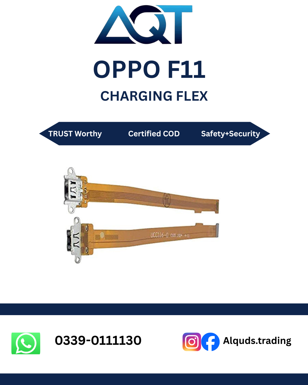 F11 F 11 Oppo Charging Flex - Image 1