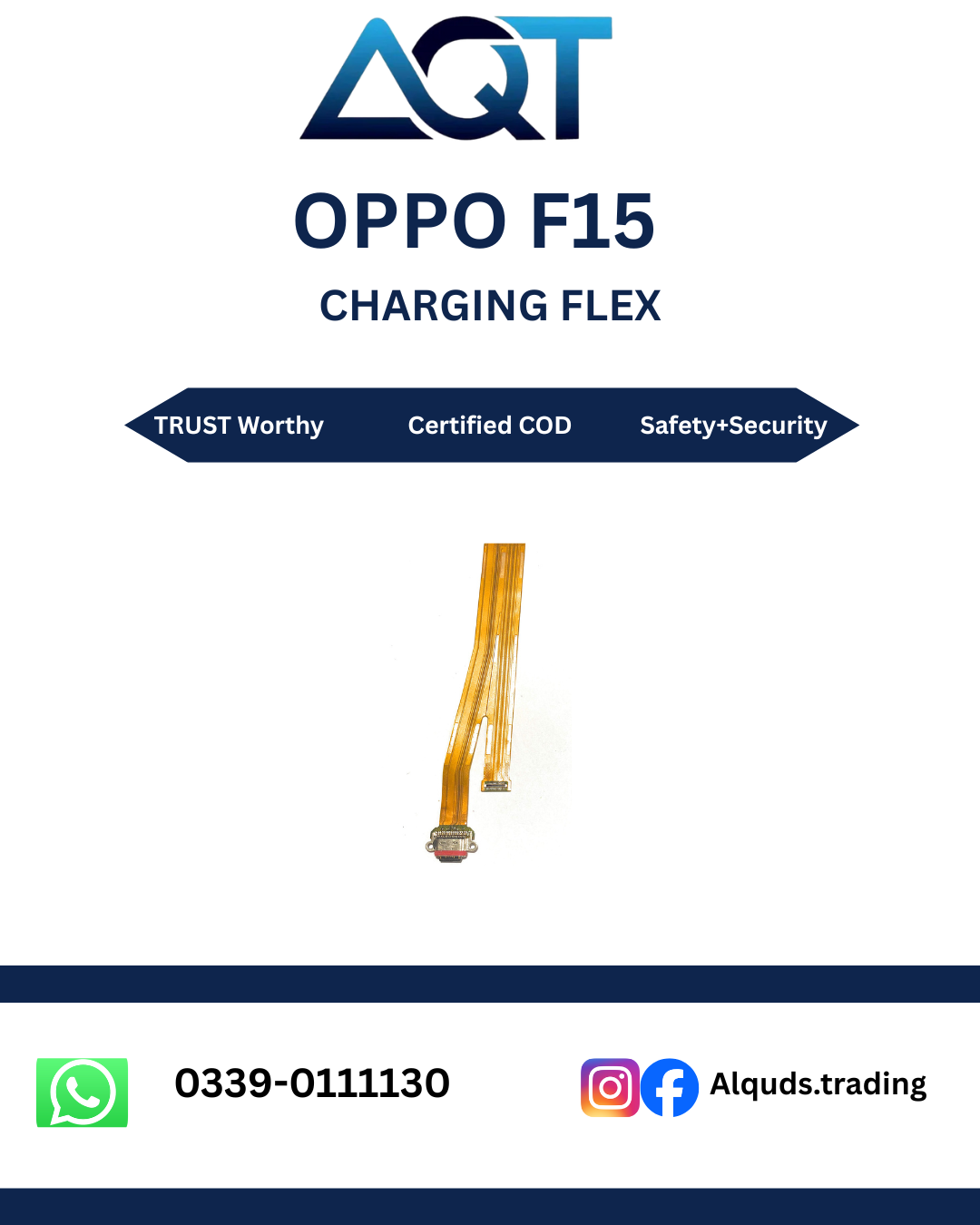 F15 F 15 Oppo Charging Flex - Image 1