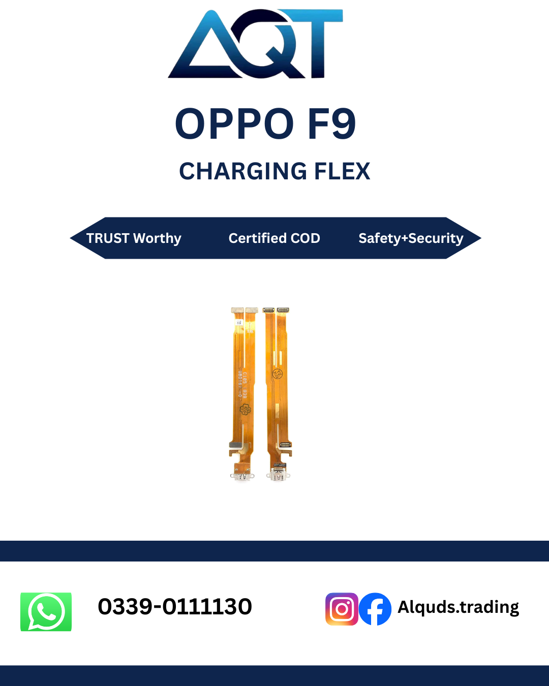 F9 F 9 Oppo Charging Flex - Image 1