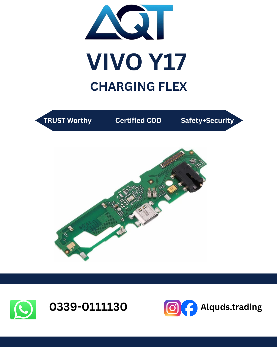 Y 17 VIVO CHARGING FLEX Alqudstrading AQT Y 17 VIVO CHARGING FLEX Alqudstrading AQT