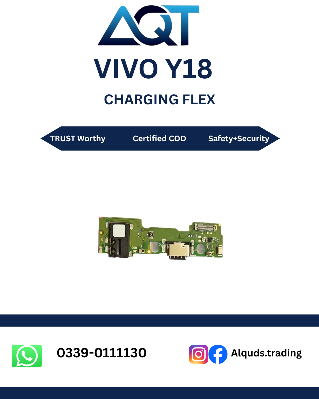 Y18 Y 18 Vivo Charging Flex - Image 1