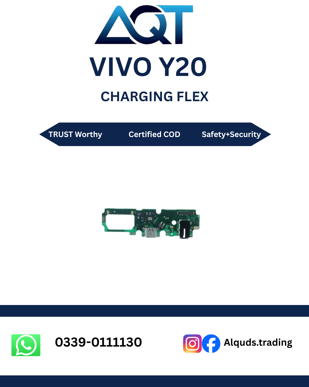 Y20 Y 20 Vivo Charging Flex - Image 1