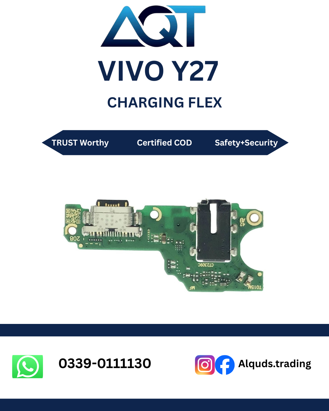 Y27 Y 27 Vivo Charging Flex - Image 1