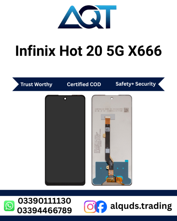 Infinix Hot 20 5G X666 LCD Panel