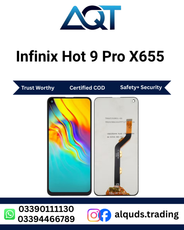 Infinix Hot 9 Pro X655 LCD Panel Best Quality