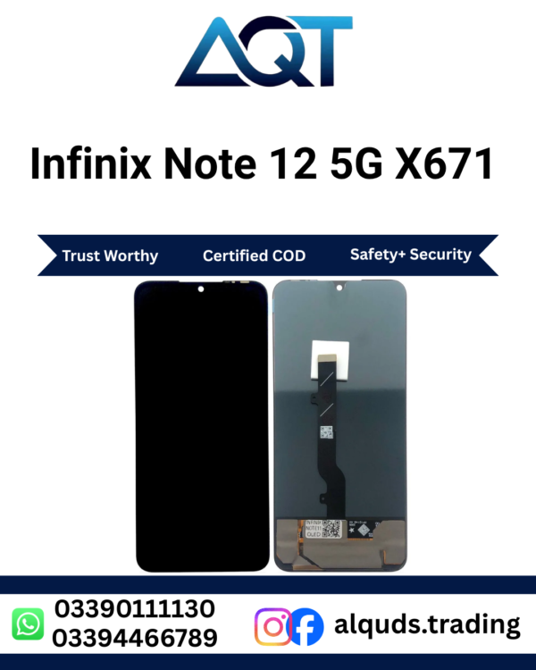 Infinix Note 12 5G X671 Panel LCD and Original Quality