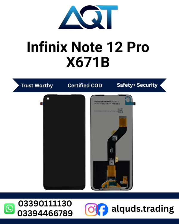 Infinix Note 12 Pro X671B Panel LCD and Original Quality