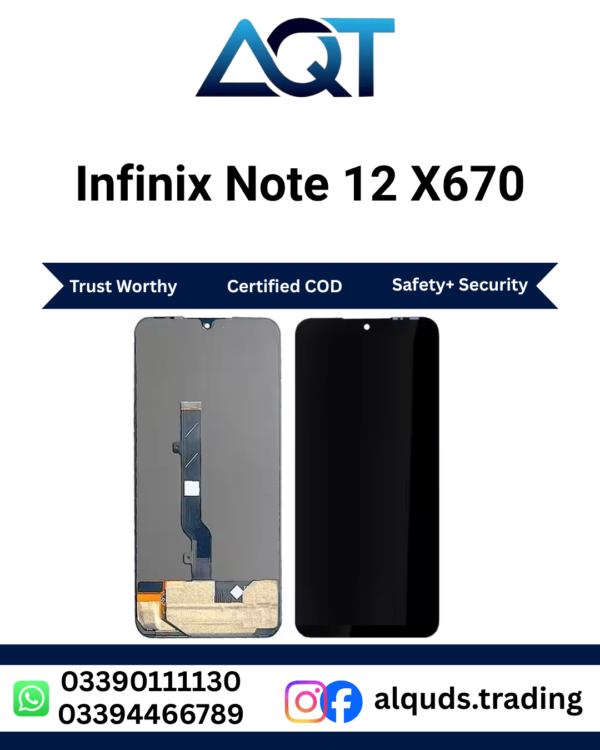 Infinix Note 12 X670 Panel LCD & Original