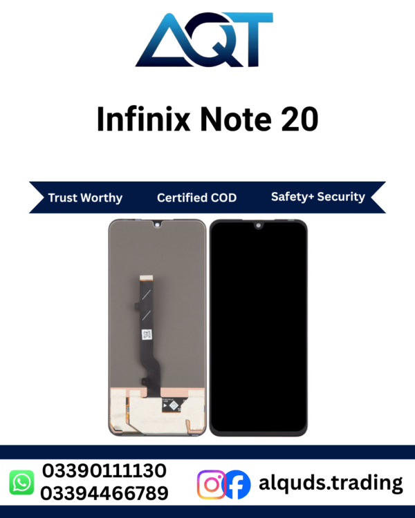 Infinix Note 20 LCD Panel LCD and Original Quality