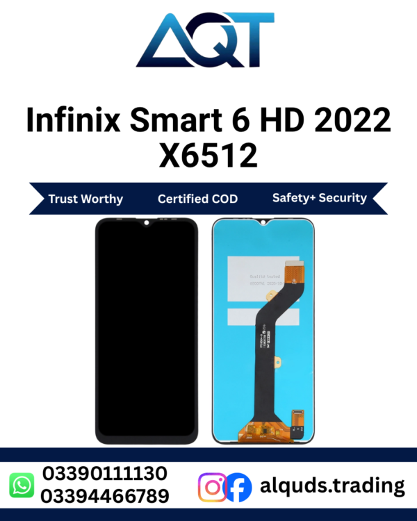 Infinix Smart 6 HD 2022 X6512 LCD Panel