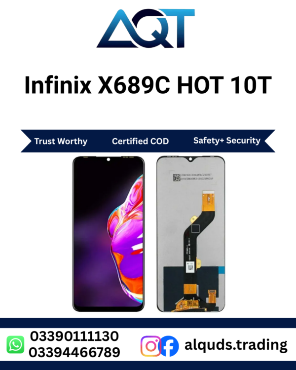 Infinix X689C HOT 10T LCD Panel Best Quality