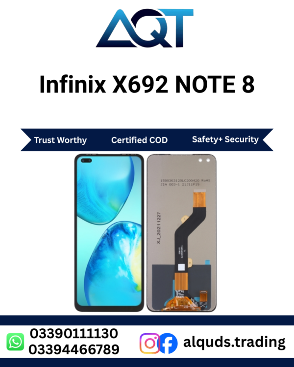 Infinix X692 NOTE 8 LCD Panel