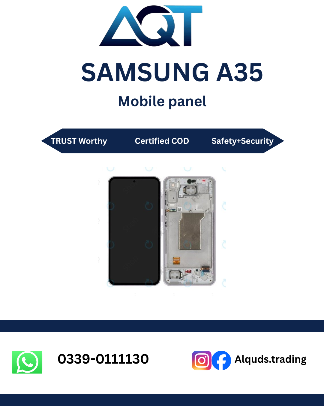 Iphone 13 Pro Max (7) Samsung Galaxy A 35 Plus Panel - Image 1