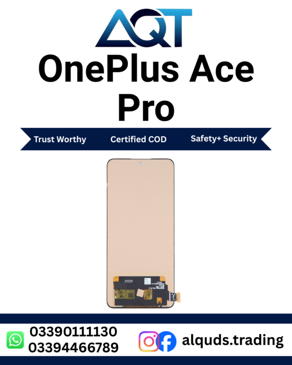 Premium OnePlus Ace Pro Original Panel | Genuine High-Quality Display