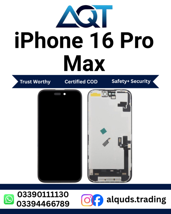 iPhone 16 Pro Max Display