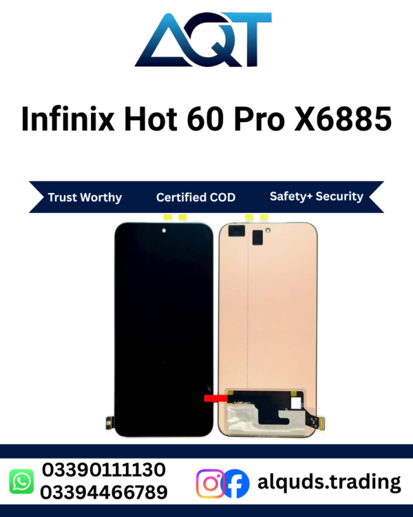 Infinix Hot 60 Pro X6885 Panel LCD Original